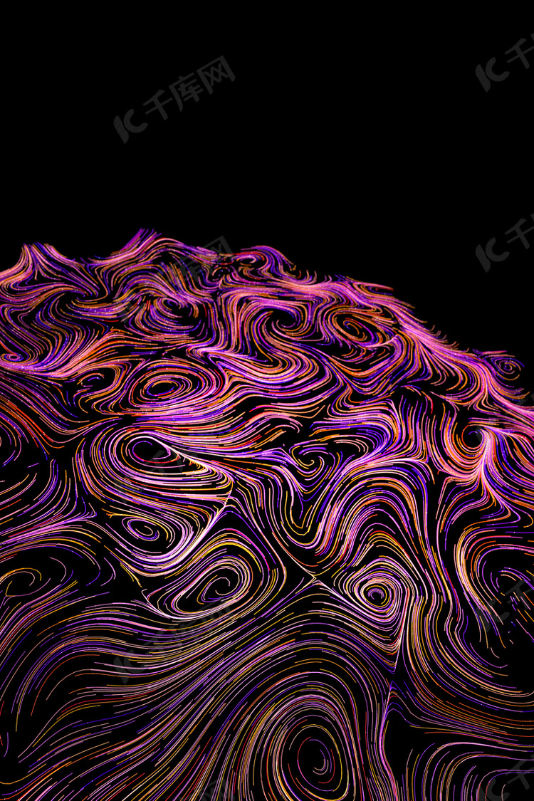 科技质感C4D粒子高端背景