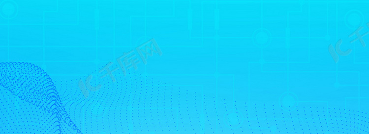 创意科技蓝色淘宝banner