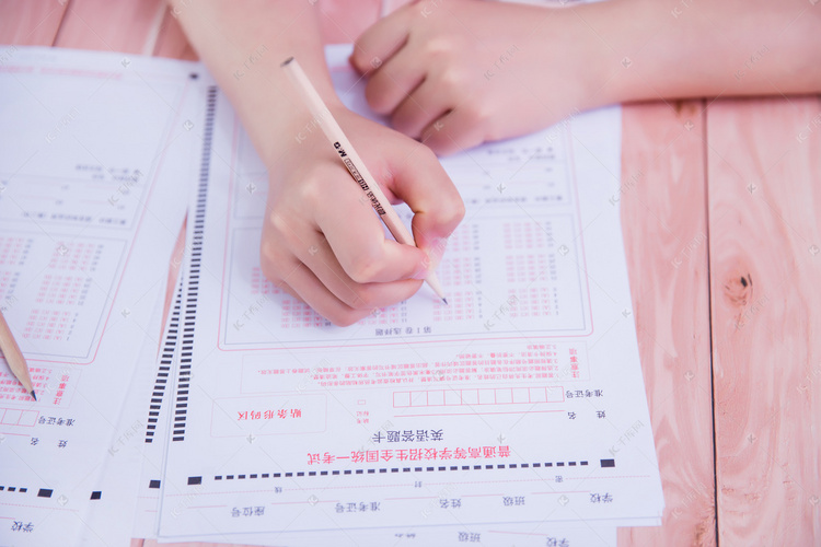 答题卡高考试卷满分教育摄影图配图
