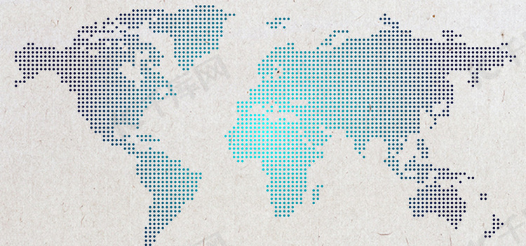 简约大气商务世界地图背景