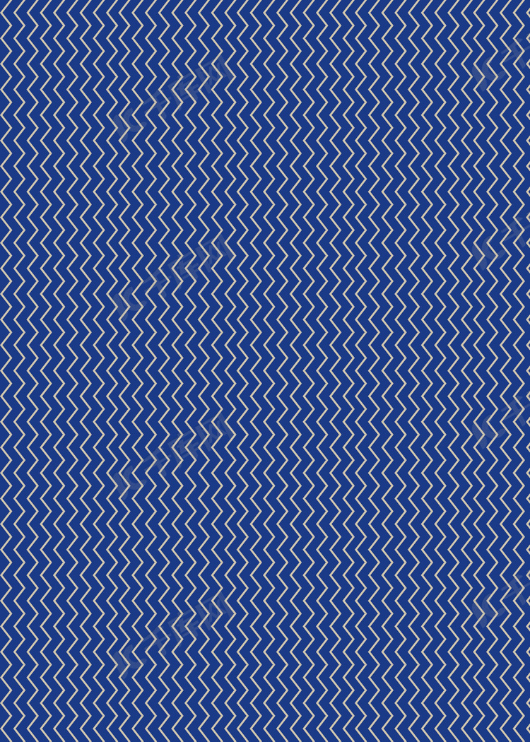 蓝色折线波浪花纹无缝日本和风背