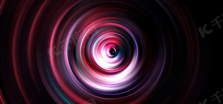 聚焦光效红色创意背景