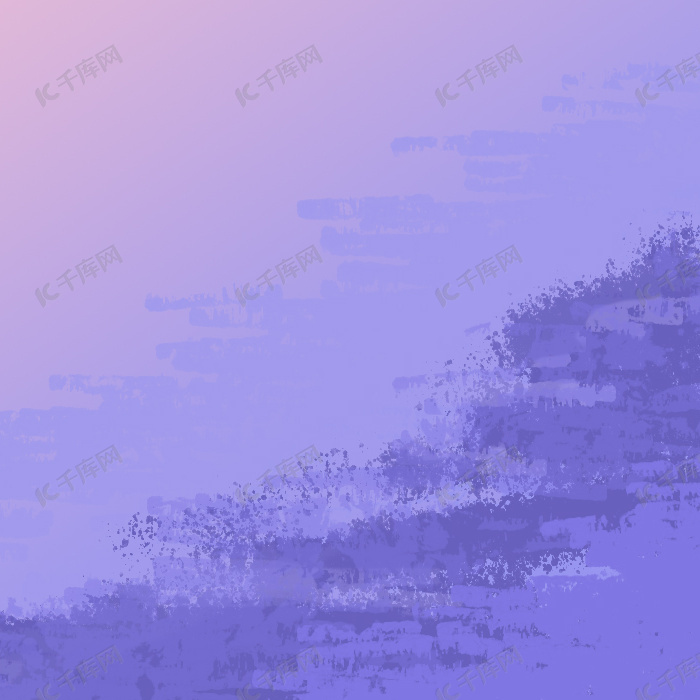 彩色蓝紫色渐变层山叠峦背景