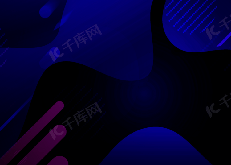 黑海蓝紫抽象背景