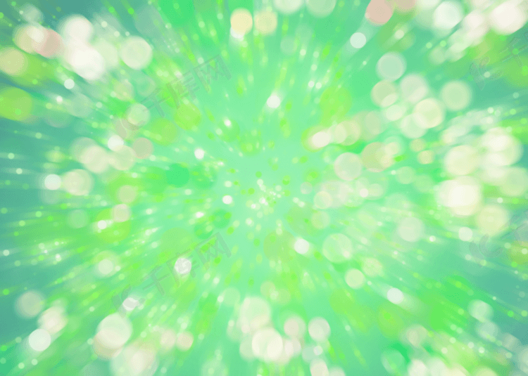 绿色冲击光圈背景