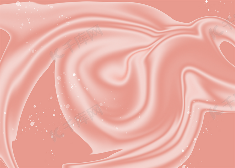 抽象粉色波纹卡通背景
