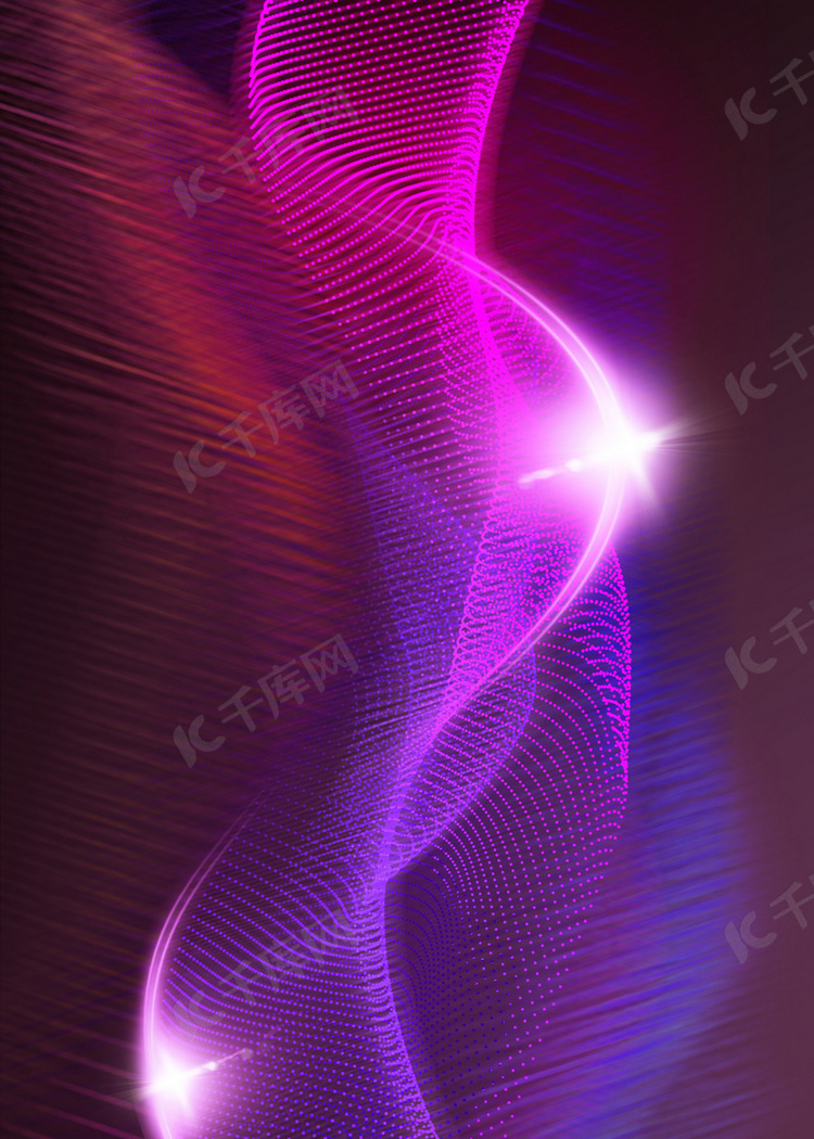 紫红色抽象科技背景
