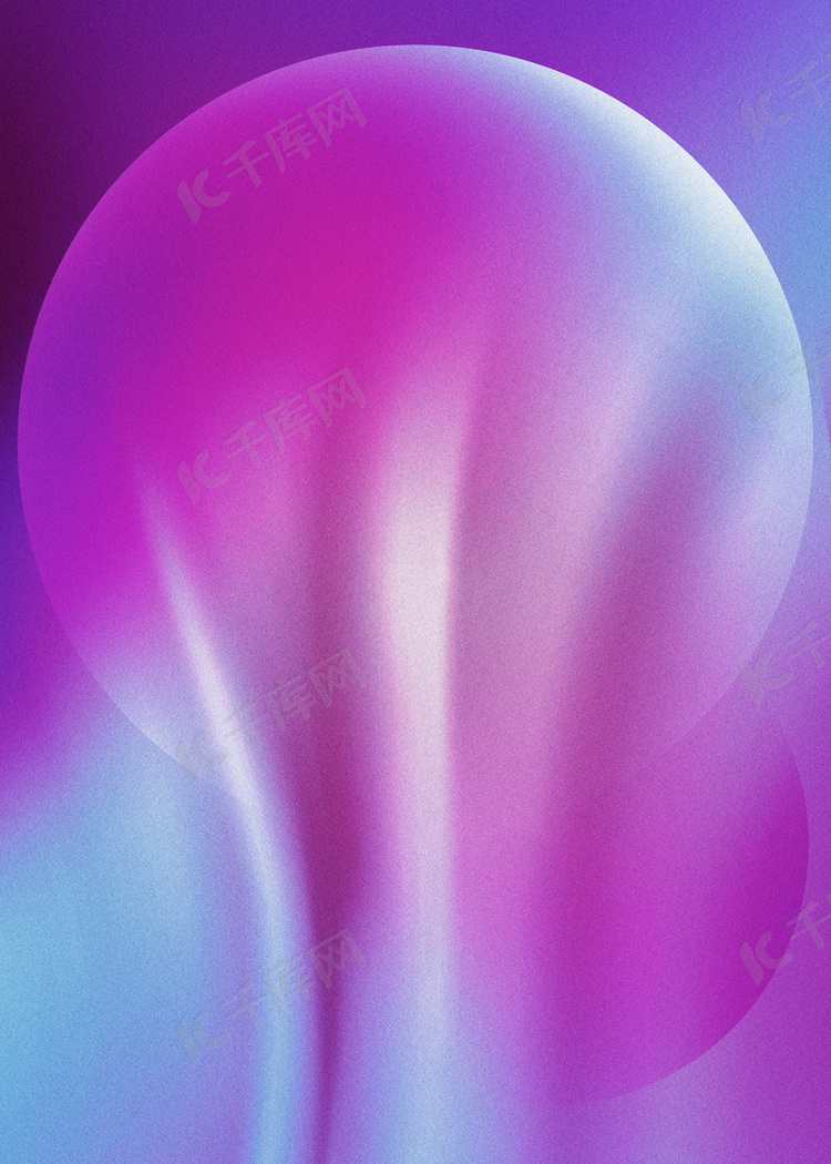 梦幻紫色球体抽象渐变圆形壁纸背