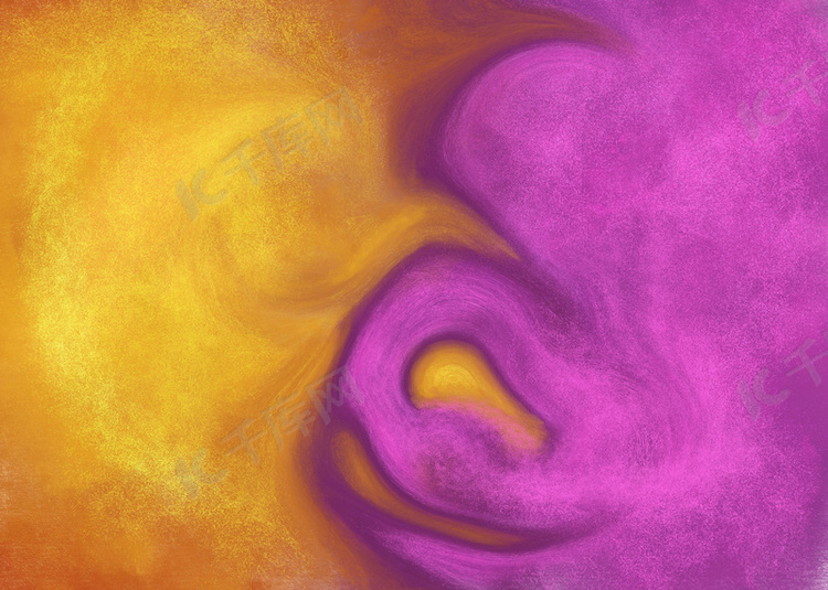 彩色流动液体抽象背景