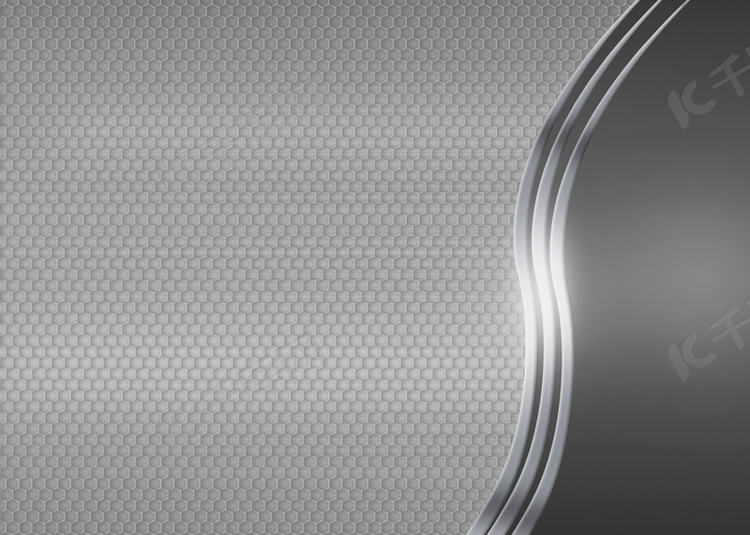 渐变背景金属背景银色机械高级