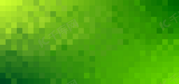 抽象几何马赛克绿色背景