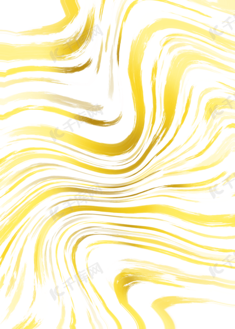 金色抽象曲线背景