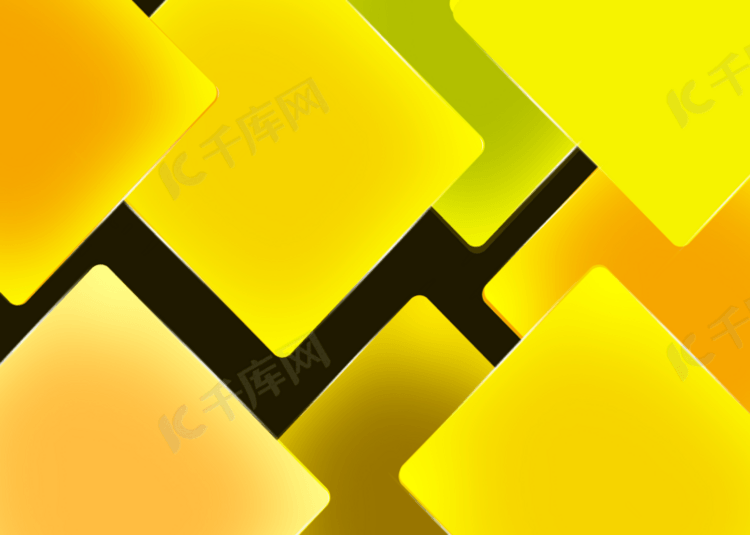 黄色系质感几何抽象背景