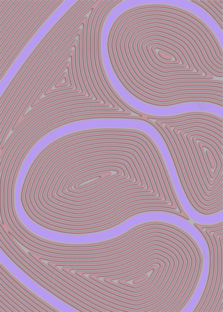 紫红抽象复古曲线纹理背景