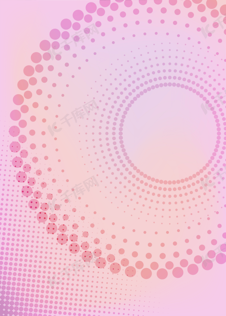 抽象半色调网状圆形图案