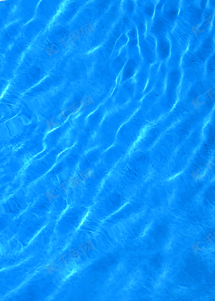 蓝色精致水波纹层次背景