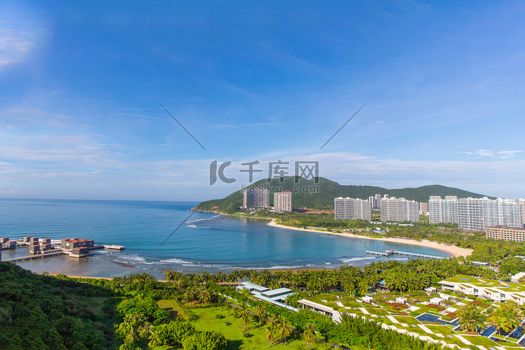 三亚亚龙湾全景