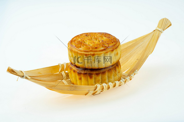 中秋节食品月饼摄影图