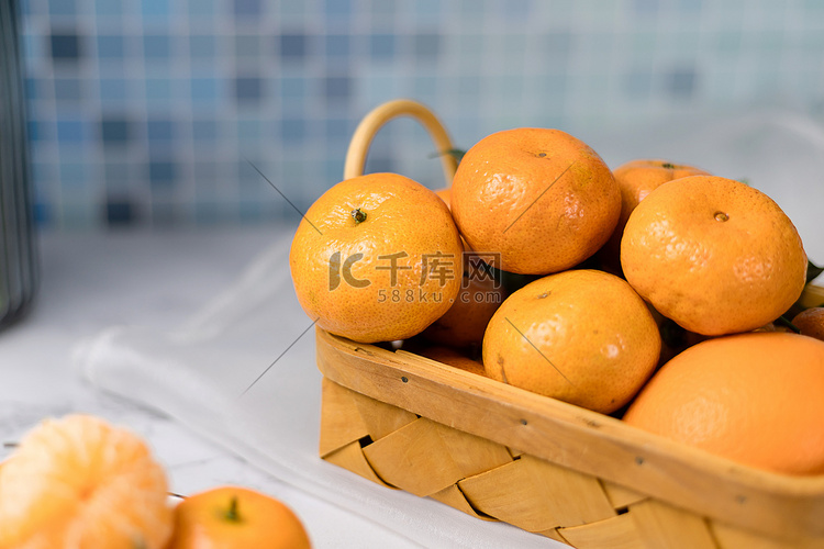 柑橘摄影图