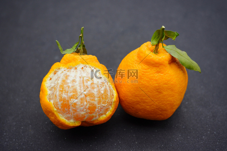 餐饮美食水果丑橘摄影图
