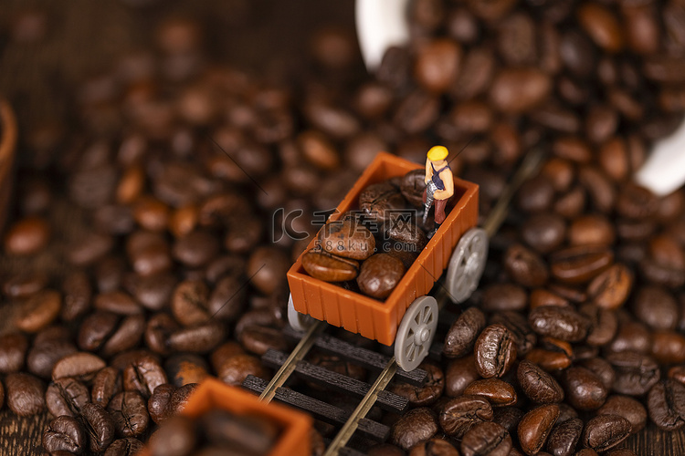咖啡摄影图