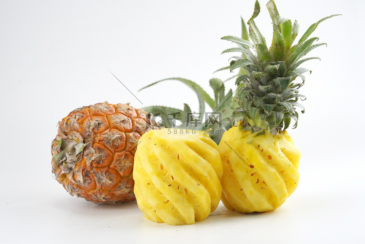 水果菠萝摄影图