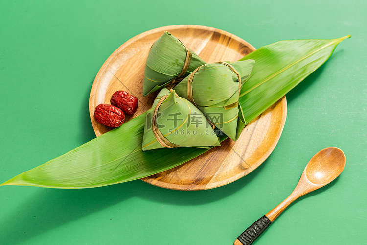 端午节粽子摄影图