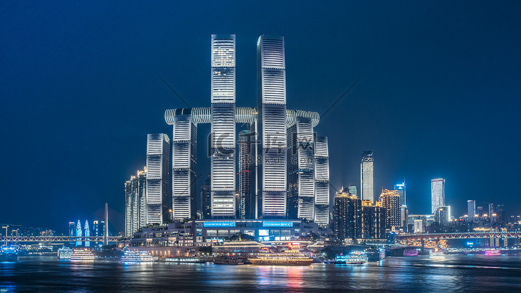 重庆城市夜景摄影图