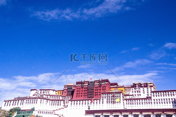 西藏布达拉宫摄影图