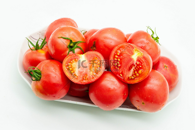 食材西红柿摄影图