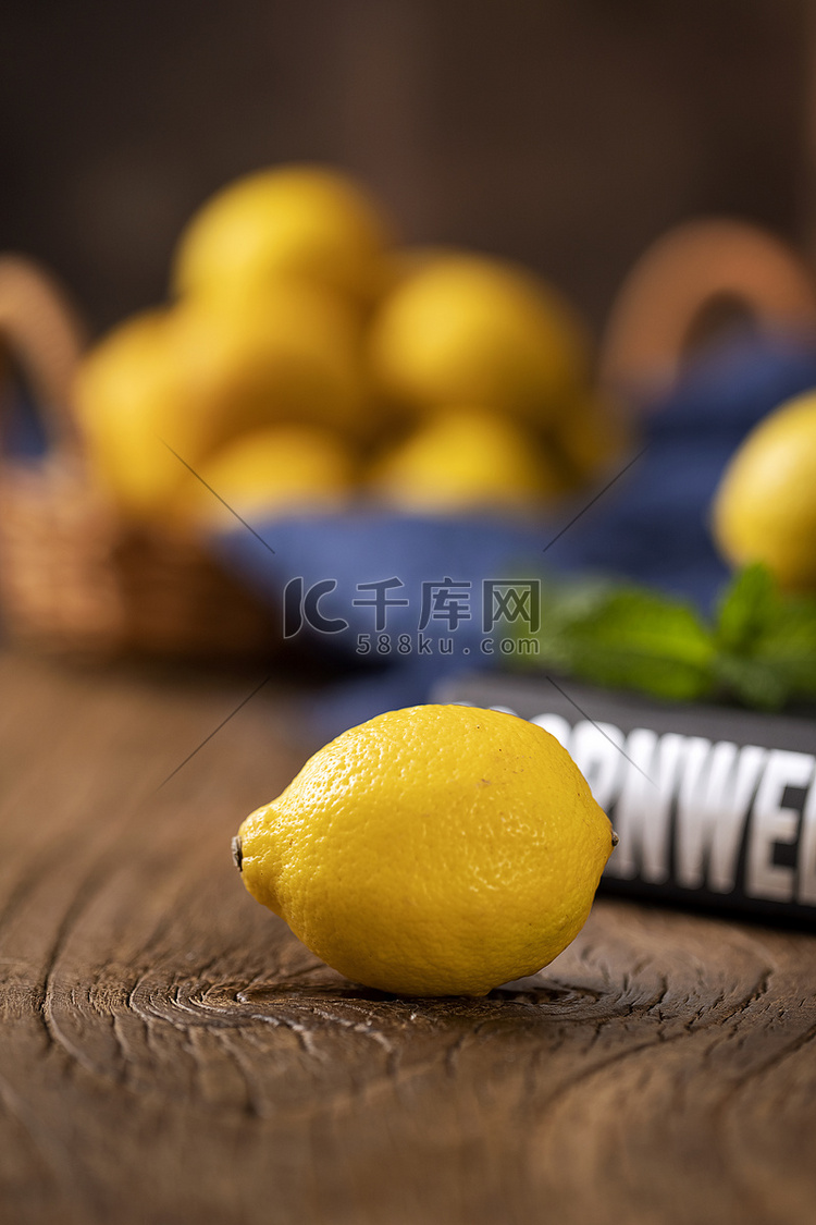 柠檬酸柠檬摄影图