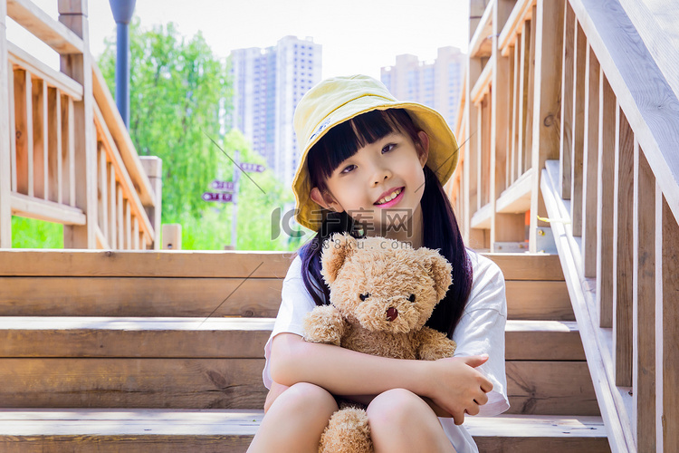 女生女孩肖像人像可爱小女孩摄影