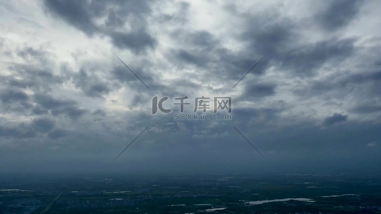 台风云海摄影