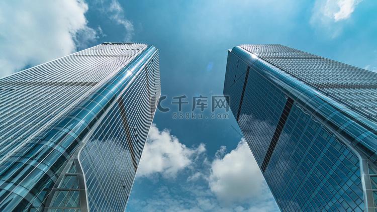 大气香港城市建筑置地写字楼商务