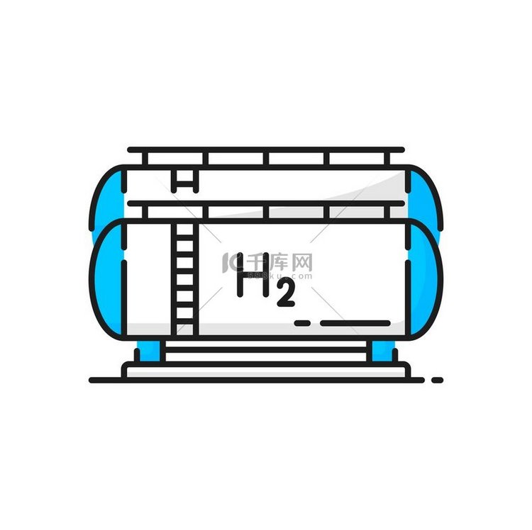 储氢池颜色图标储氢池绿色能源生
