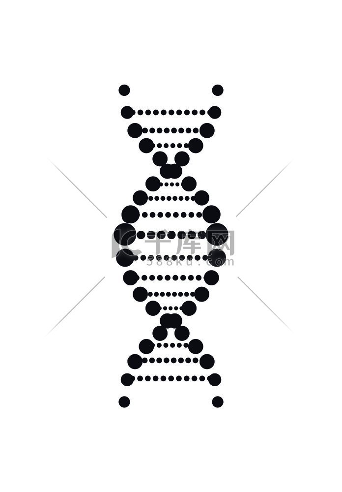DNA 脱氧核糖核酸链标志设计