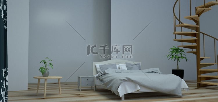 家具家纺C4D海报banner摄影图