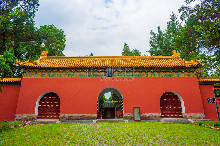 南京钟山风景名胜区明孝陵内红门