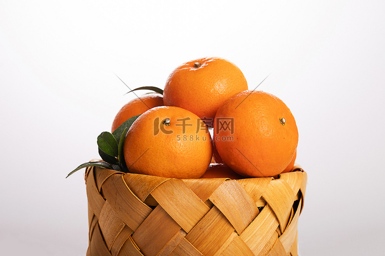 沃柑橘子新鲜柑橘蜜桔摄影图配图