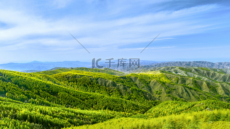 内蒙古苏木山国家森林公园秋季景