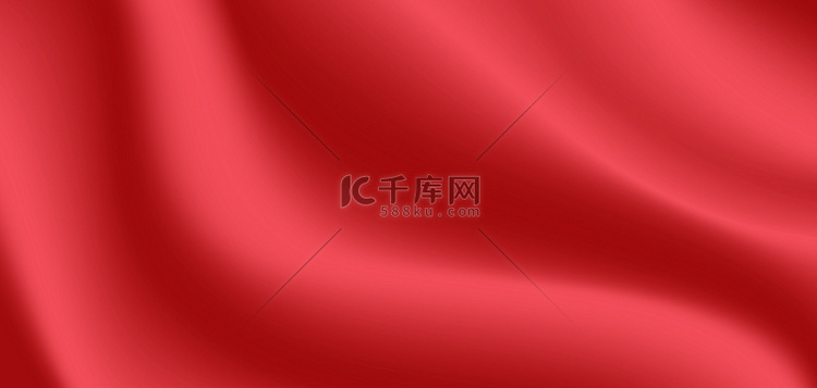 红色丝绸纹理质感大气海报背景