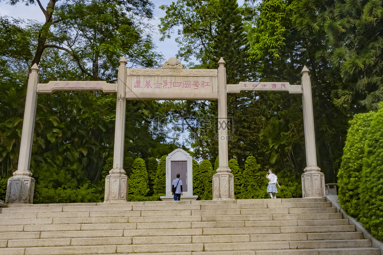 历史文化陵园烈士陵园八一摄影图