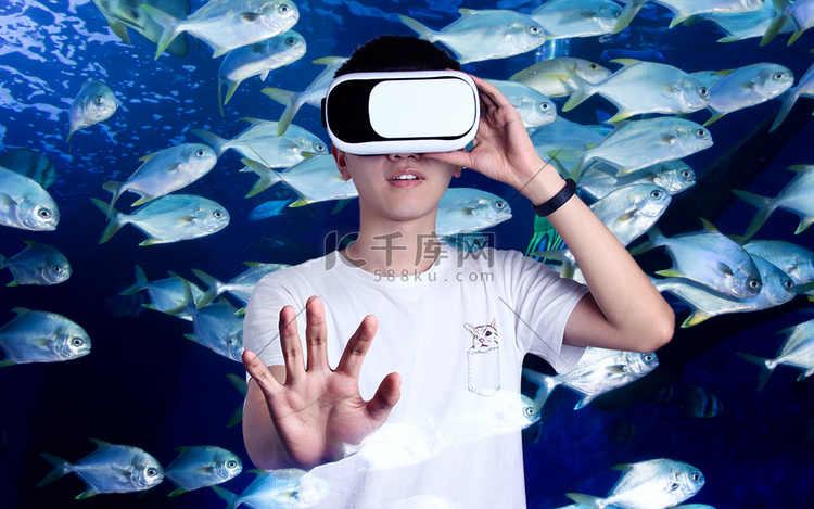 VR科技水族馆之旅无VR科技合