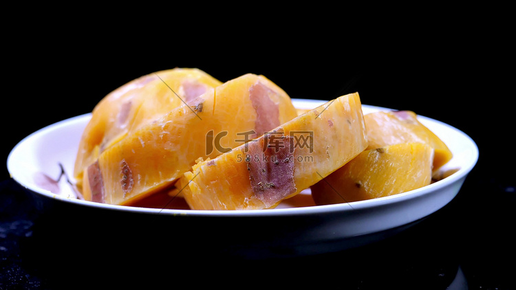 红薯番薯蒸红薯食物
