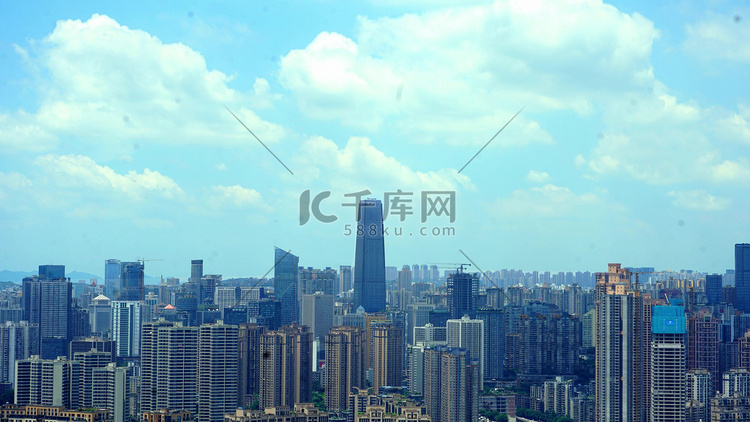 重庆观音桥商业中心城市建筑摄影