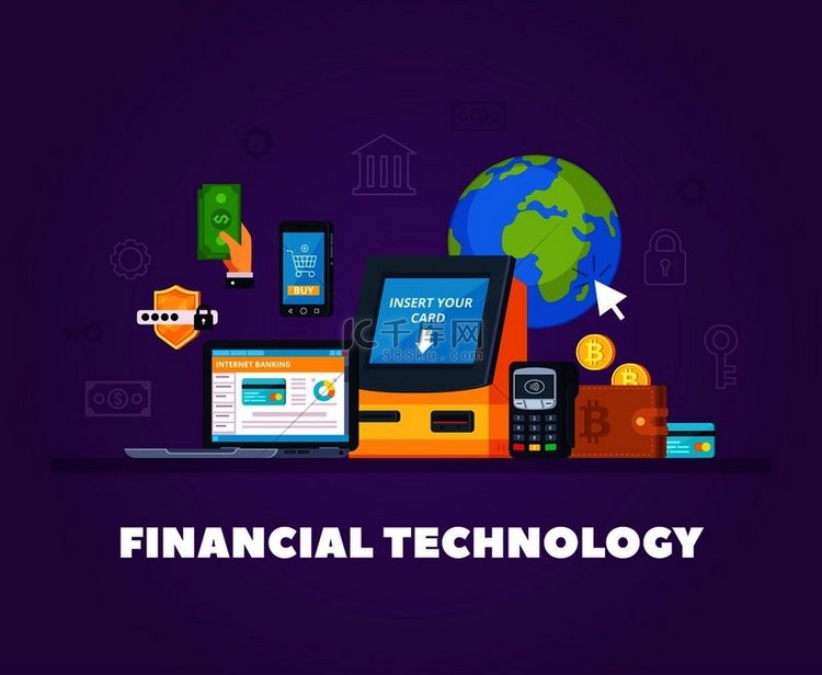 金融技术平面正交组合与自动银行