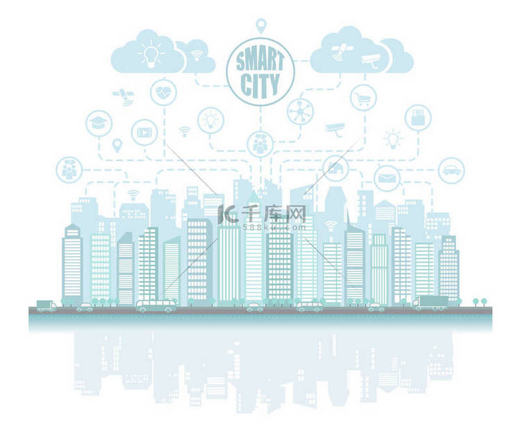 智能城市，提供先进的智能服务、