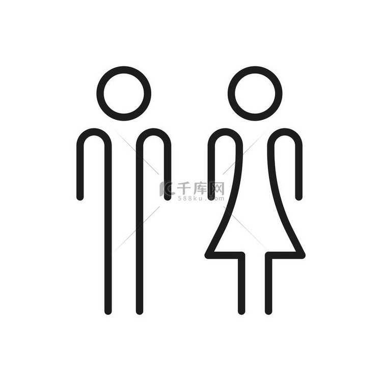 男女卫生间标志卫生间卫生间卫生