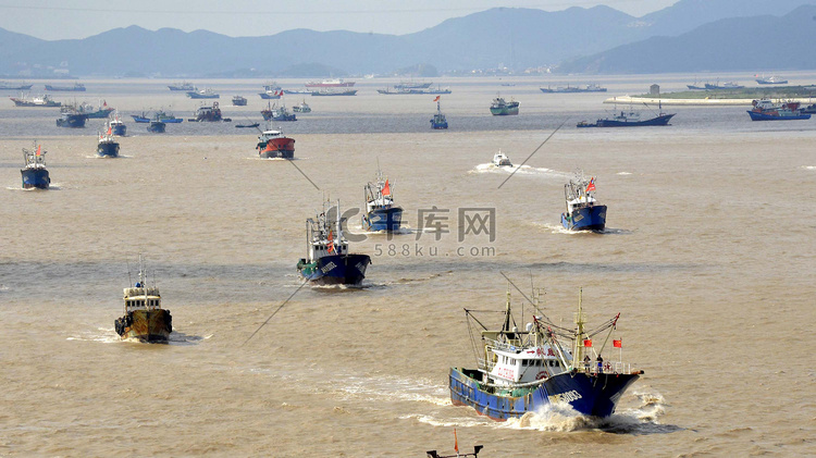 2017年9月17日，中国渔船