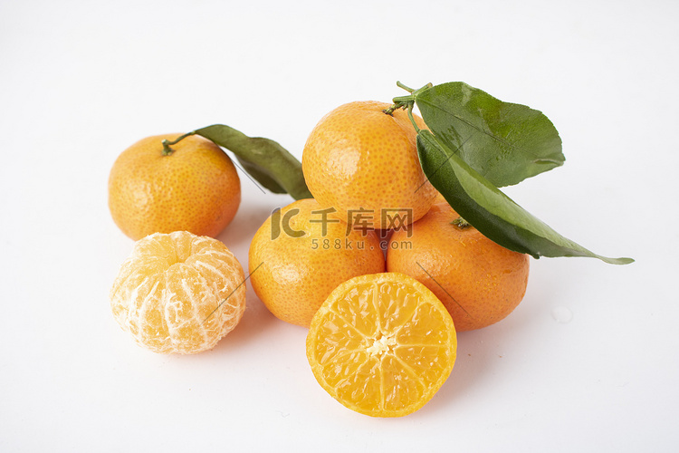 水果白天橘子室内静物摆拍摄影图